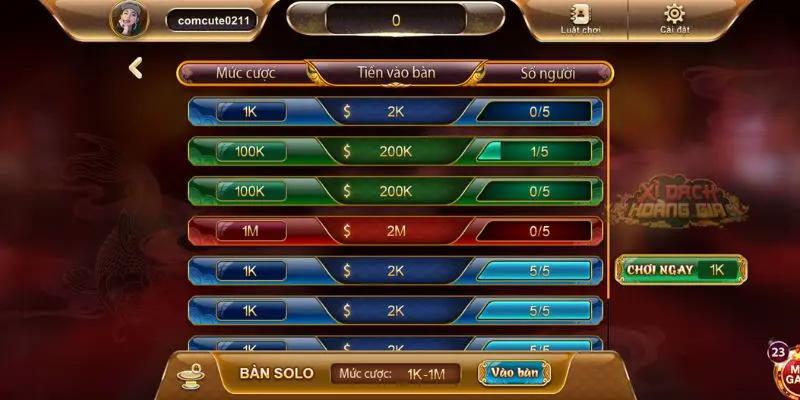 Chinh phục Xì Dách Hoàng Gia tại Nhà Cái B52 Bí Kíp Chiến Thắng