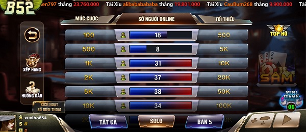 Khám Phá Chơi Sâm Lốc Nhà Cái B52 – Bí Quyết Thắng Lớn