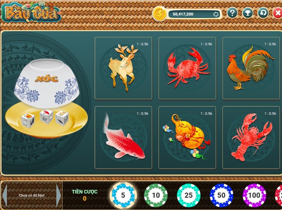 Khám phá thế giới Bầu Cua hấp dẫn tại nhà cái B52!